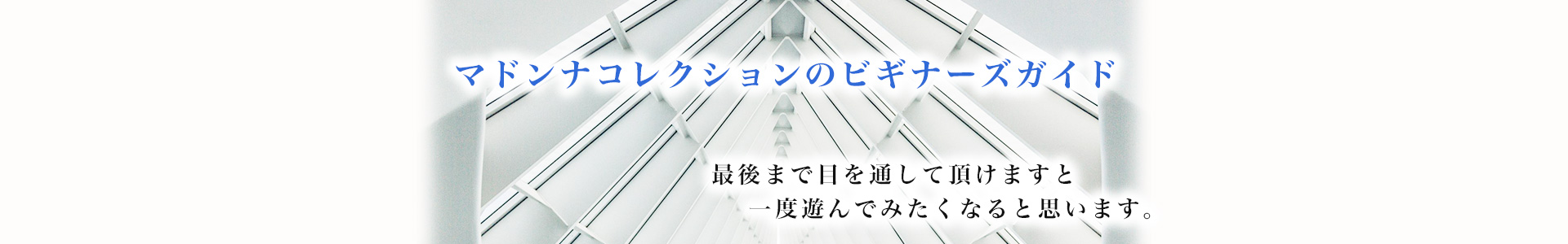 マドンナコレクションのビギナーズガイド